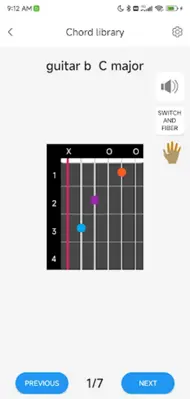 Guitar tuning android App screenshot 1